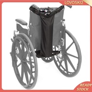 [Lovoski2] Oxford Cloth Oxygen Cylinder Bag Holder for Wheelchairs W/Adjustable Strap