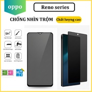 Toughened Anti-Peeping Oppo Reno 13 13F 5G 12F 11F 8 8Z 8Pro 5G 7 7Z 6 6Z 5 4 3 2 2F