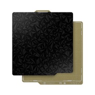 Plat Binaan Panda BIQU 256x256MM Bertekstur Dua Sisi&PEI PET PEO Licin untuk Bambu Lab P1P P1S X1C A