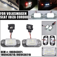 2Pieces Water Proof For VW Golf Mk3 Polo 3 Cabriolet Seat Ibiza Cordoba Vario 6K Error Free LED Numb