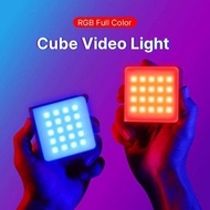 VL49 RGB PRO Full Color LED Video 2500K-9000K Camera Light for Photopraphy with Honeycomb Difr
