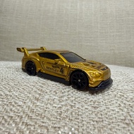 Hotwheels 2018 Bentley Continental GT3 Gold Loose 1:64 Diecast 🚗🔥