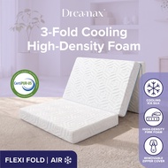 DREAMAX Solva Fold 4 Inch Trifold Cooling High Density Foam Mattress