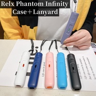 Relx Phantom 5th Relx1 Infinity Case with Lanyard Magnetic Slip Cover Dust-proof Hard Shell Pod Devi