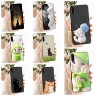 Cute Cartoon Casing For Samsung Galaxy A90 5G Cover SM-A908B SM-A908N SM-A9080 Soft Black Silicone S