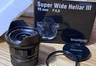 Voigtlander 15mm F4.5 III