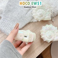 【Direct supply】For HOCO EW51 Casing Case Soft Silicone Earphone Case Gradient Colour Seashell NO.2
