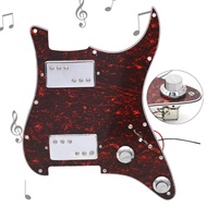 [lzdjlmy2ua] Loaded HH Guitar Pickguard 3 Ply Scratch Plate High Performance Musical Instrument Part