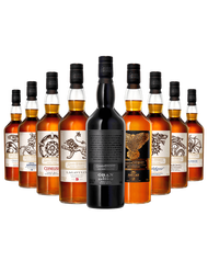 冰與火之歌權力遊戲全系列聯名酒款(一套9瓶) 700ml |單一麥芽威士忌