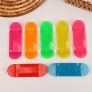 ️GG ️ Mini Glow in Dark Luminous Finger Skateboard Deck Kids Adult Stress Relief Toy Gift PH