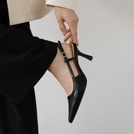 [SAPPUN] Peony Stiletto Slingback Heels (5/7cm)