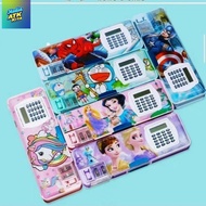 Magnetic Pencil Case Calculator and Sharpener | Magnetic Pencil Case Calculator and Sharpener
