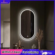 Malaysian standard plug LED bathroom mirror Comes with defogging function toilet mirror wall waterproof mirror for bathroom 镜子 镜子 厕所 厕所镜子 cermin lekat dinding/cermin panjang berdiri/cermin tandas/cermin besar dinding