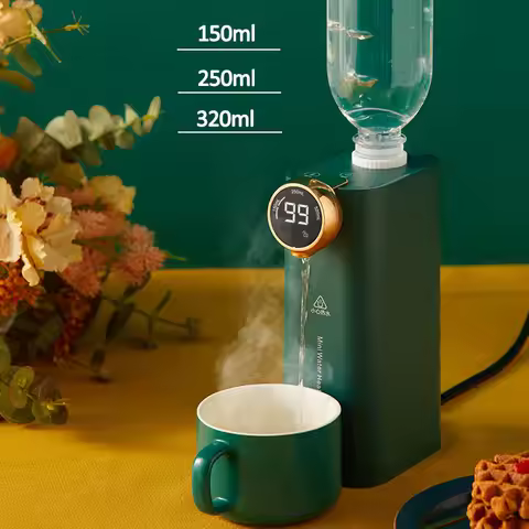 1600W Instant Heating Water Dispenser Electric Pump 3s Fast Heat Dispensador Quantitative Bucket Bot