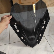 Windshield Visor MHR Yamaha Xmax 250 - Black Series Xmax 250 New 2023 Xmax 250 Accessories