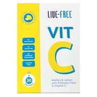 LIVE-FREE VITAMIN C 1000MG 2GX30 SACHETS