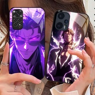 Sosuke Aizen Bleach 01 Glass Phone Case For Xiaomi Redmi 12 4G 13C Note 14 13 pro plus 12 12S 11 10 