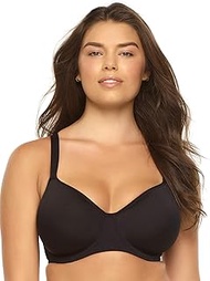 Paramour Topaz Breathable Contour Bra, Black, 36DDD
