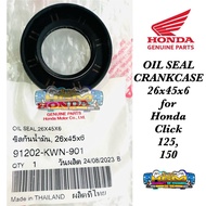 OIL SEAL, CRANKCASE FOR HONDA CLICK 125/150 | 91202-KWN-901
