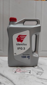 Oli Mesin Mobil Gasoline Bensin Idemitsu IFG 3 15W-40 SP 4 Liter