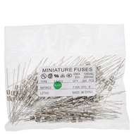 100PCS 3.6*10 Fast-Blow Glass Tube Fuse Fast Break With Pin 3.6X10MM 0.5A 1A 1.5A 2A 3A 3.15A 4A 5A 