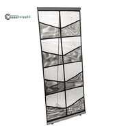 Vertical Brochure Stand Grid Brochure Display Stand Portable Brochure Stand for Trade Shows and Reta