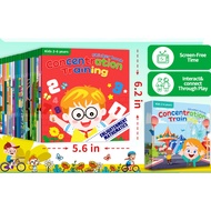 ️ Mll ️ Sticker Book Concentration Training Sticker Book Concentration Potential Development Sticker Children Enlightenment Baby Early Teaching Book