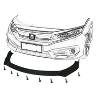 Carbon Car Universal FRONT BUMPER DIFFUSER Lip Wrap Angle Splitters