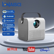 LONAISCI Q3 Projector 4K Android TV Home Theater Projector