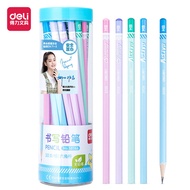 colour pencil set luna colour pencil Deli 58166HB Pencil Student Writing Exam Pencil Children Color 