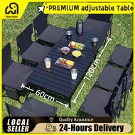 🔥Ready Stock🔥 Outdoor Folding Portable Camping Table and Chair Set [2-8 People] for Picnic | Outdoor