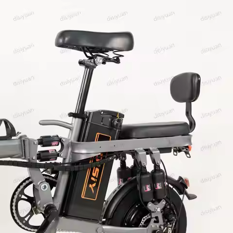 Clark is hot selling 2023 Hot Selling 14-inch Electric City Bike 48V350W Mini Folding Electric Bike 