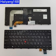 Keyboard คีย์บอร์ดใช้กับ Lenovo IBM T470S T460S T470P T460P ภาษาไทย-อังกฤษ