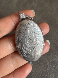英國回流925銀相片盒吊墜 回流飾品非全新，并不完美都會有劃痕，氧化等瑕疵，下單