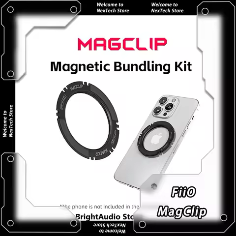 FiiO MagClip Magnetic Binding Kit All-metal Ultra-Strong Nagnetic Attraction Custom For FIIO DAC KA1