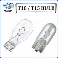Universal car halogen bulb T10 - 12V 5W / T15 - 12V16W BULB