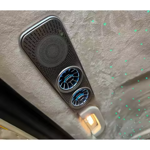 Car Ceiling Air Outlet For Mercedes Benz V-Class W447 Vito V260 V220d V250 Roof Decoration Vent Nozz