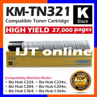 Black Compatible To TN321 TN-321 Toner Cartridge For Konica Minolta Bizhub C224 C284 C364 C7822 C782