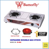 Butterfly B-882 Infrared Double Gas Stove Dapur Gas