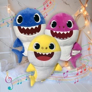 Baby Shark Mummy Shark Daddy Shark Puppet Plushies Soft Toys Stuffed Toys Doll Kids Birthday Gift