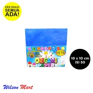 ORIGAMI PAPER ASTURO PAPER SIZE 10 X 10 CM CONTAINS 50 SHEETS