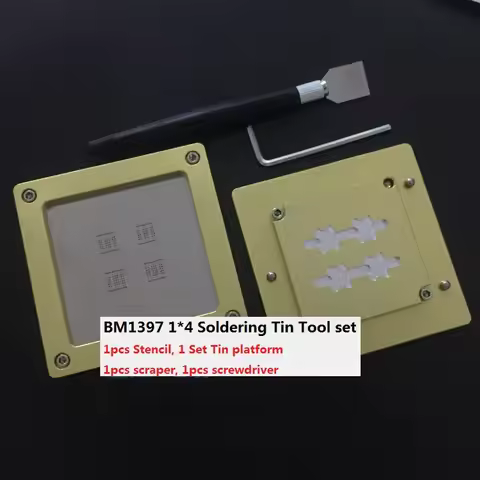 Stencil For Antminer S9 S11 S15 S17 S19 Series Hash Board ASIC Chip BM1387 1397 BM1485 Tin Planting 