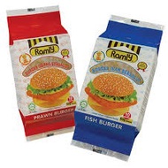 100% Original Ramly Burger Ikan Bersalut / Udang Bersalut 650g (10 x 65g) 10pcs/pack (KLANG VALLEY O
