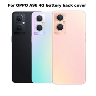 battery back cover Suitable for OPPO A96 4G，A96 5G  battery back cover With camera frame