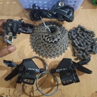 Groupset Shimano Deore Alivio 3x9 Speed Original Termurah Berkualitas