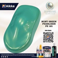 AIKKA PAINT SUPREME PEARLIZED PZ121 (MINT GREEN PEARLIZED)