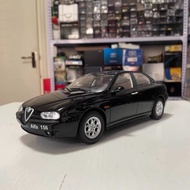 1: 18 Triple9 Alfa Romeo Alfa Romeo 156 1998 Car Model Black