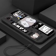 Casing Vivo IQOO11 IQOO IQOO5 IQOO7 Silicone Phone Case Straight Edge Soft Shell TPU Protective Cove