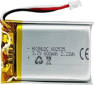 DC 3.7V 600mAh 602535 battery Replacement for Logitech MX Master 2 MX Master 2s MX Master 3 MX Maste