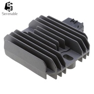 [Serenable] Black Motorcycle Regulator Rectifier Replacement Fit for Kawasaki ER4N ER6F